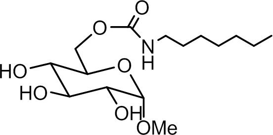 Methyl 6-O-(-n-heptylcarbamoyl)--a-D-glucopyranoside (HECAMEG)