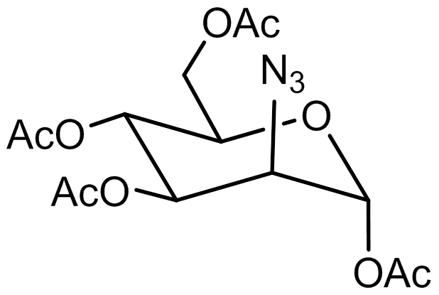 2-Azido-2-deoxy-1,3,4,6-tetra-O-acetyl-a-D-mannopyranose
