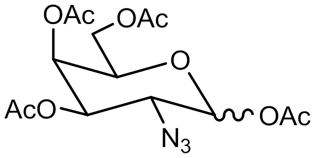 2-Azido-2-deoxy-1,3,4,6-tetra-O-acetyl-a,a-D-galactopyranose