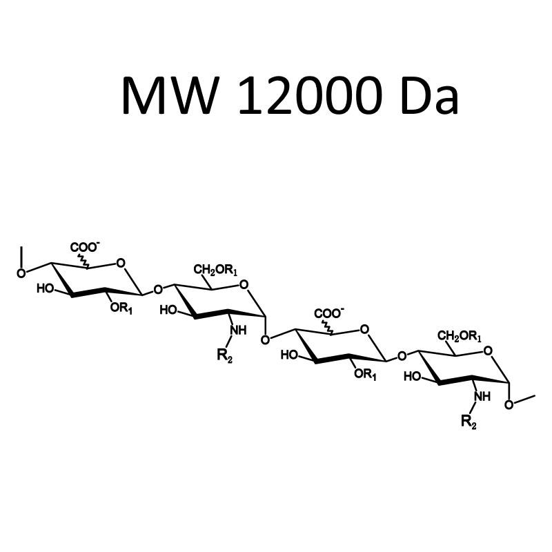 Heparin Polysaccharide VI, MW 12000 Da