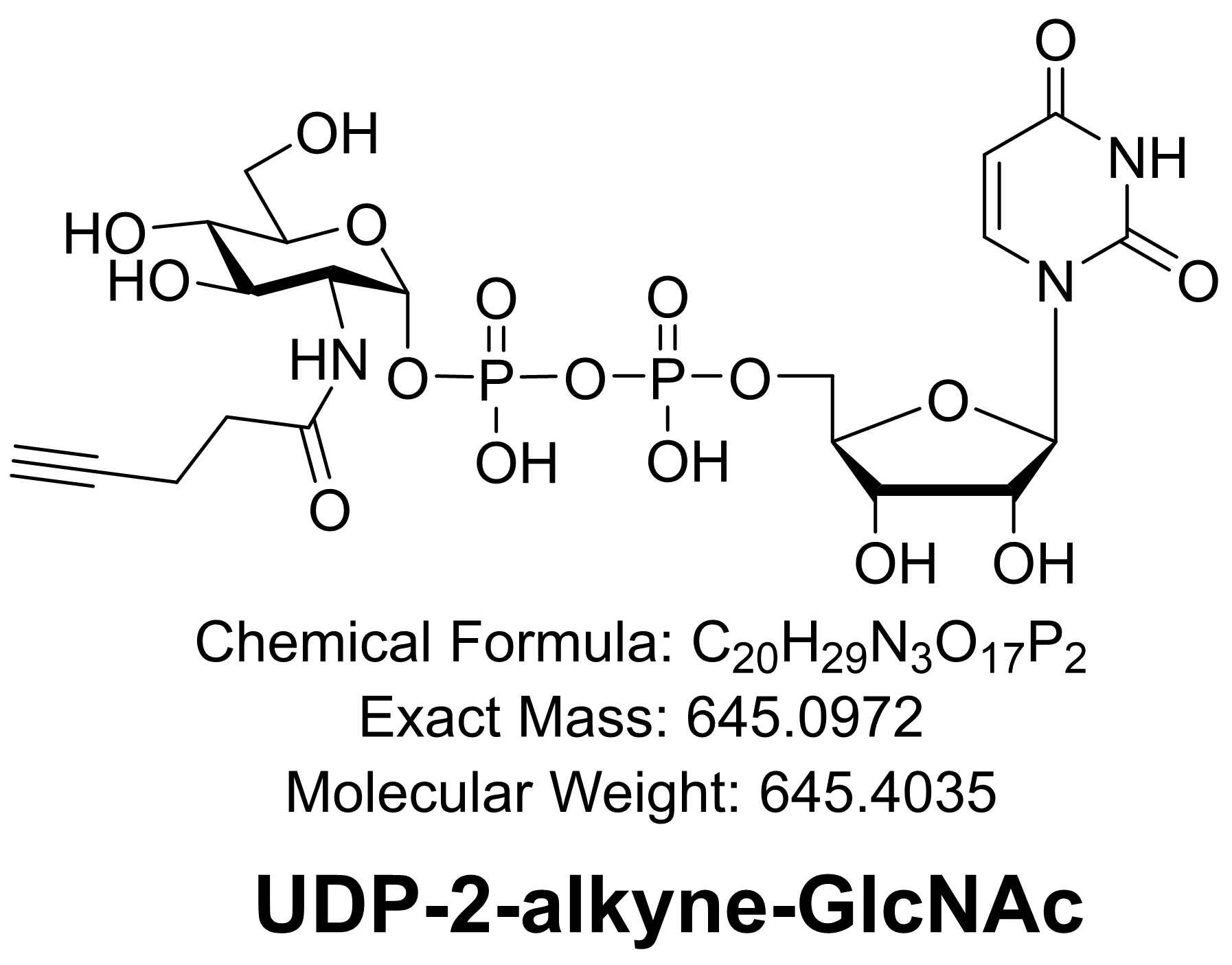 UDP -2-alkyne-GlcNAc
