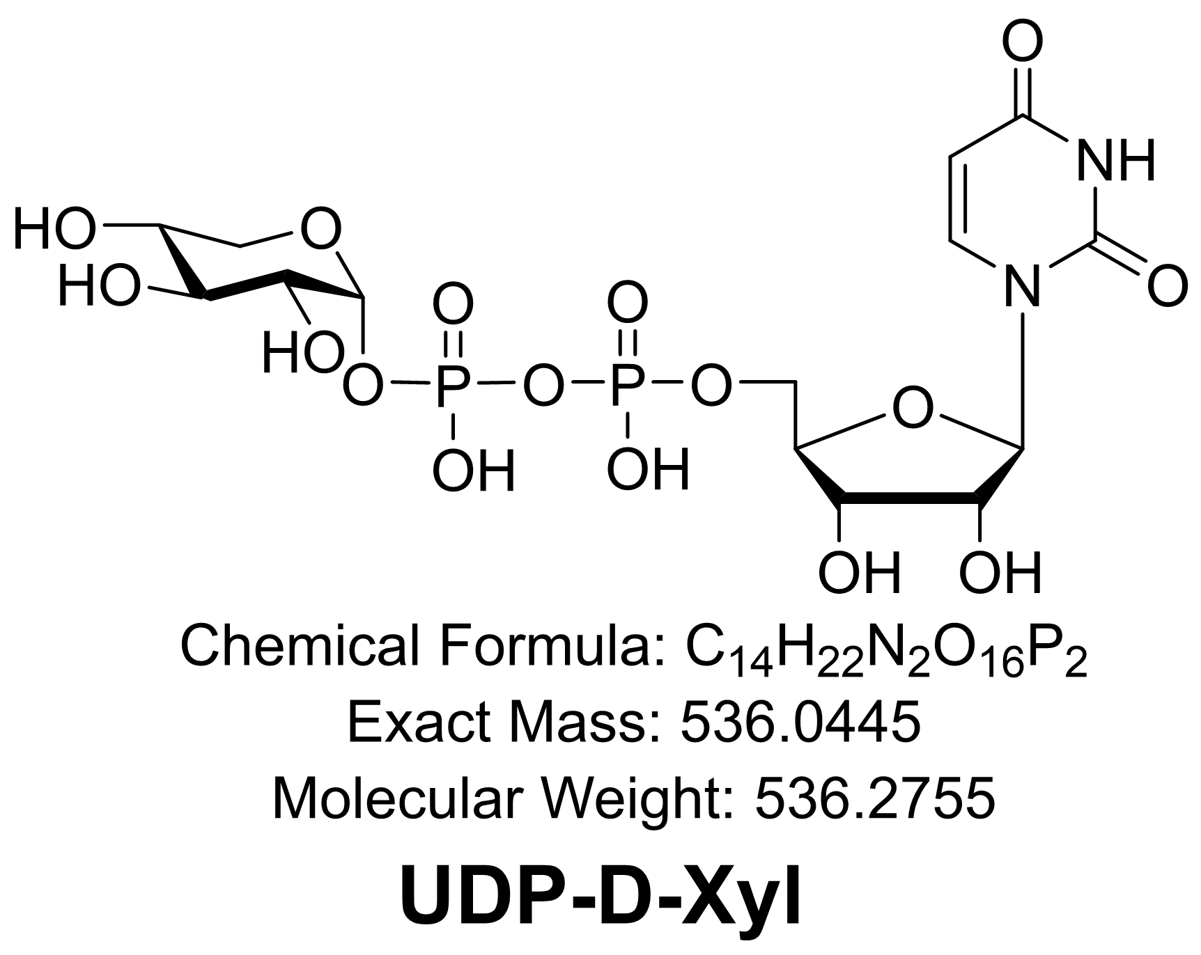 UDP-D-Xylose (UDP-D-Xyl, 108320-87-2)