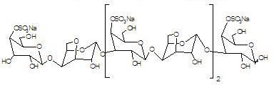 K-Carraheptaose Tetrasodium Salt